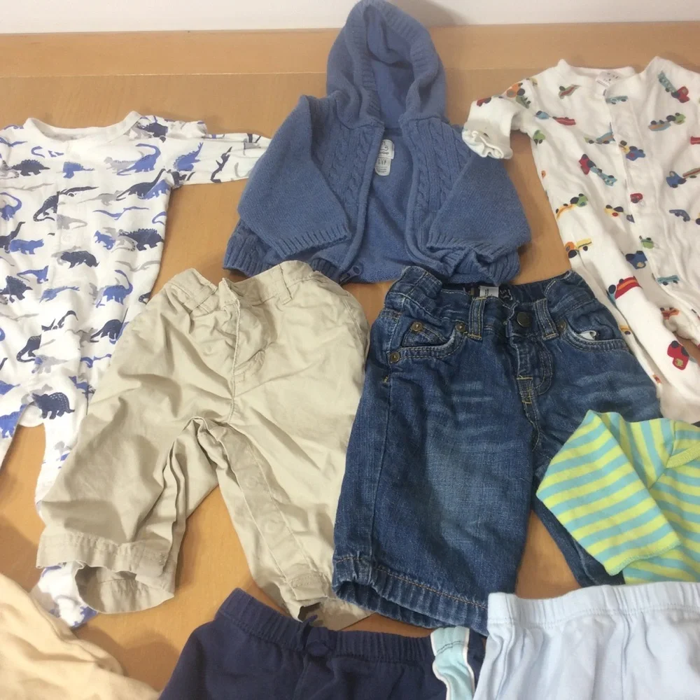 Gap Baby boy sets cotton 10 pieces in set pants, long sleeve,